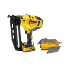 Lot cloueur sans fil de finition 16 gauge +  2000 points 44mm (dnba1644gz) dewalt lotdcn660d2