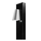 Lampe led design pour poteau avec fixation LOCINOX