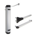 Ferme porte réglable avec bras pour charnière 90° et 180° pour porte jusqu'à 150 kg - LOCINOX -