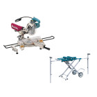 Scie radiale - 190 mm – 1010W guide laser + Chariot-établie MAKITA LS0714FLCHARIOT