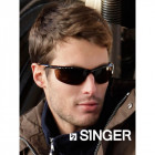Lunettes de protection teintees singer evalora incolores monture fine et legere