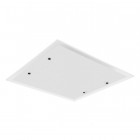 Lunive area 24 - watt applique ou plafonnier led 400x400mm - couleur - blanc chaud 3000°k
