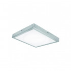 Lunive vela 14 watt - applique ou plafonnier led 220x220 mm - couleur - blanc chaud 3000°k