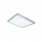 Lunive vela 19 watt - applique ou plafonnier led 300x300 mm - couleur - blanc chaud 3000°k