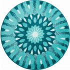 Tapis de salle de bain temple of the soul turquoise