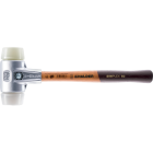 Maillets simplex, avec boîtier en aluminium et manche en bois, ø 40, superplastique / nylon