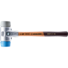 Maillets simplex, avec boîtier en aluminium et manche en bois, ø 40, tpe souple / tpe moyen