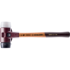 Maillets simplex, avec boîtier en fonte malléable et manche en bois, ø 40, caoutchouc chargé / superplastique