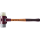 Maillets simplex, avec boîtier en fonte malléable et manche en bois, ø 40, tpe moyen / nylon