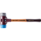 Maillets simplex, avec boîtier en fonte malléable et manche en bois, ø 60, tpe souple / métal doux