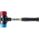 Maillets simplex, avec boîtier en fonte malléable renforcée et manche en fibre de verre, ø 50, tpe souple / plastique