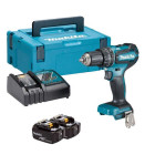 Perceuse à percussion 18V LXT - MAKITA - avec 2 batteries 3.0Ah 18V - chargeur - MAKPAC - DHP485RFJ