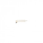 Manche de balais coco, d'atelier et lave-pont à douille vissante en bois Diamètre * Longueur 24 x 1200 mm