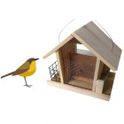 Mangeoire à oiseaux en bois