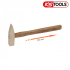 Marteau de mécanicien ks tools bronzeplus - manche hickory - 0,22 kg - 963.2006