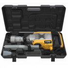 Marteau piqueur démolisseur 1700w vitopower 50 joules 2000 impacts/min 2 burins coffret