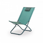 Maui extra 2 transats chaises pliables parasol jardin plage       vert