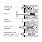 Boîte 100 cheville triga z xtrem vis spit - v6-10 / 20 - 050674