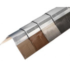 Closoir zinc et plomb vm zinc - teinte brique - lg. 2 m - bavette 140 mm - 220007766