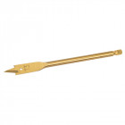 Mèche à bois plate titanée - 13 mm