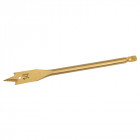 Mèche à bois plate titanée - 14 mm
