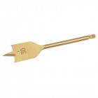 Mèche à bois plate titanée - 30 mm
