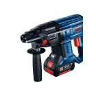 Perforateur BOSCH GBH 18V-20 Professional - 2 batteries 5.0 Ah 18V + Chargeur rapide + Coffret de transport - 0611911003