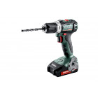 Perceuse visseuse metabo - bs 18v - l bl 2 x 2,0 ah li-power, sc 30, coffret - 602326500