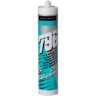 Mastic silicone neutre 796 DOW 310 ml - Gris - 7708012
