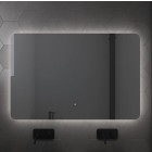 Miroir salle de bain rétro éclairé à LED 120x80x3,5 cm - ATMOSPHERE Aurlane - MIR008