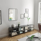 Miroir salle de bain rectangle 60x80cm encadrement en aluminium - HOB 60 Aurlane - MIR034