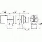 Mitigeur thermostatique de sécurité pour lavabo 29006