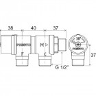 Mitigeur thermostatique de sécurité pour lavabo 29007