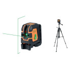 Pack laser à croix automatique Geo1x green set + trépied GEO FENNEL - 541260