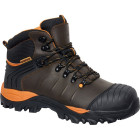 Chaussures de sécurité hautes marron MONTANA S3 HI CI SRC WR - SOLIDUR - MONTA-46