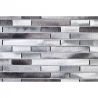 Mosaïque alu - white / grey - barrettes