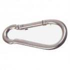 Mousqueton acier zingu.6x60mm sc