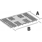 Plaques de réparation dimensions au choix