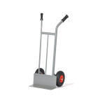 Diable en polyurethane support en l, maximum 200kg, avec roues pneumatiques Matador