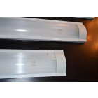 Réglette pour double tube t8 150cm réflecteur opale
