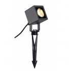 Nautilus square led spot, carré, anthracite, 6,7w, 3000k