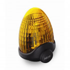 Lampe de signalisation clignotante 12vca, 21w antenne incorporée, bluebus NICE 