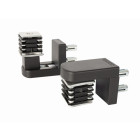 Charnière 90° compacte et réglable - LOCINOX - NOSEHINGES-I
