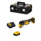 Outil multifonction dewalt dcs355p1t (1 x 5,0 ah dcb115 tstak ii)