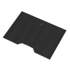Caillebotis en bois composite gris pour cabine rectangulaire - dimensions 105 x 75 x 3.2 cm Aurlane - CAI052
