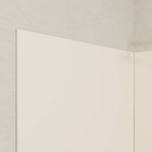 Pack 2 panneaux muraux en aluminium ivoire 120x210 cm + profilés finition et angle chrome Aurlane - PACP303