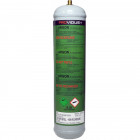 Pack de 3 bouteille argon 60 bars jetable - contenance 60l 950cc- bouteille de gaz pour soudage semi automatique