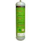 Pack de 3 bouteille argon + co2 - 60 bars jetable - contenance 60l 950cc- bouteille de gaz pour soudage semi automatique