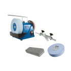 Pack meule scheppach affuteuse à eau 250mm - 180w - tiger3000vs - meule - prépare meule - redresse-meule