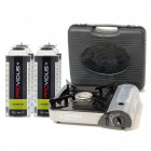 Pack réchaud camping fc300g piezo + 4 cartouche gaz butane camping